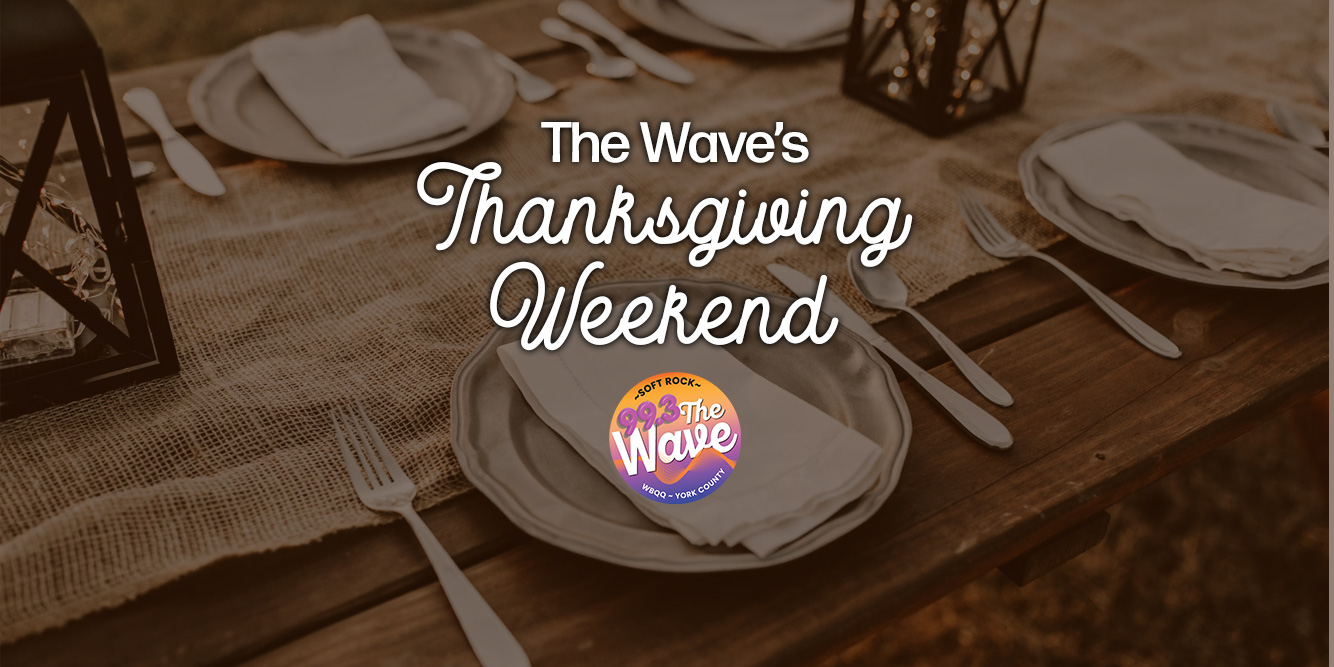 The Wave’s ‘Top Of The Charts’ Thanksgiving Weekend