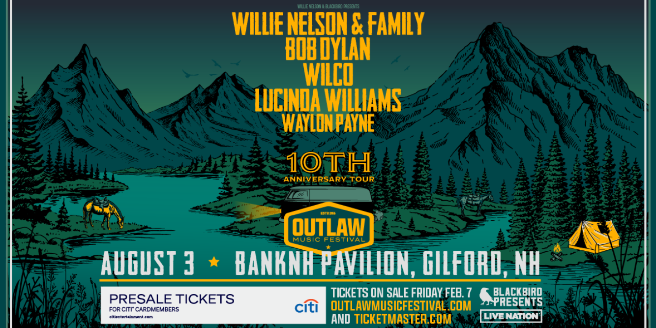Last Chance to Win Tickets to See ‘Outlaw Music Festival’ at BankNH Pavilion